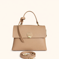 Classic Dual-Tone Structured Satchel