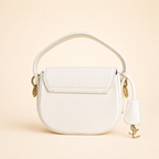 YSL Luxe Shoulder Bag - Ivory White