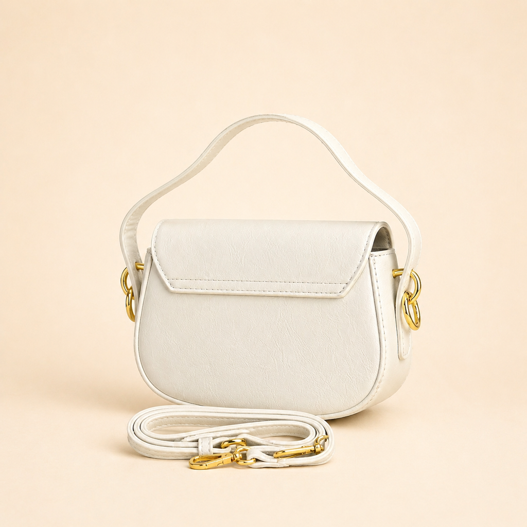 YSL Hand Bag - Ivory White