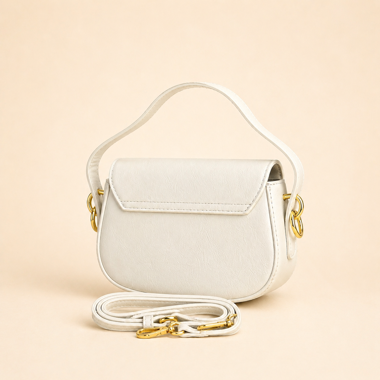 YSL Hand Bag - Ivory White