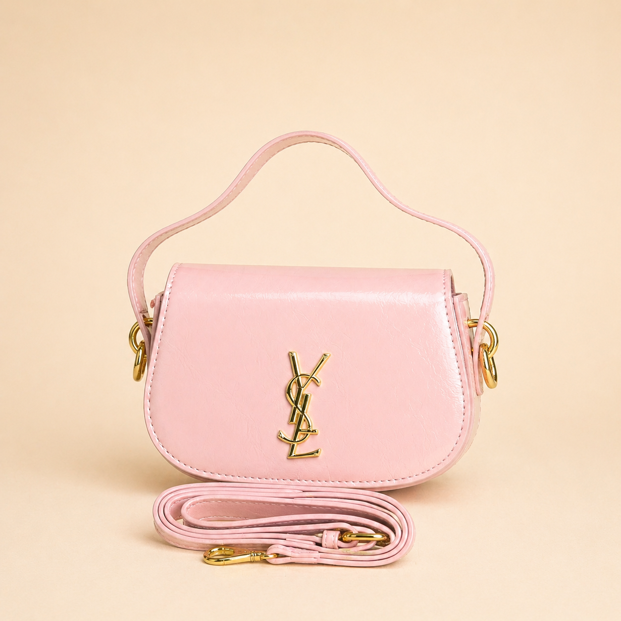 YSL Hand Bag - Blush Pink