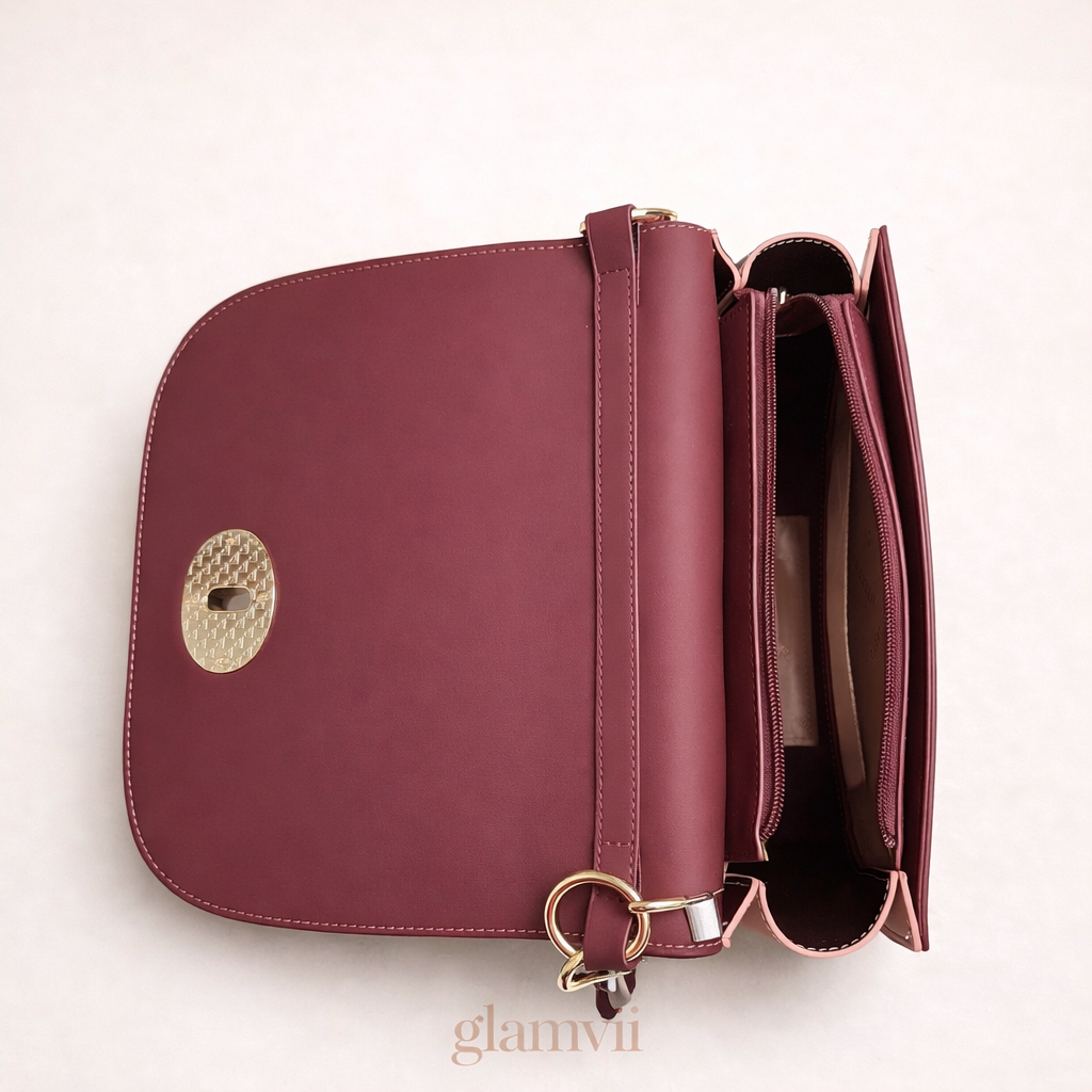 Chrisbella Vantique Shoulder Bag- Black
