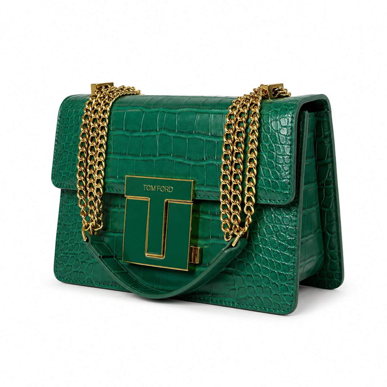 TOM FORD T Clasp Chain Bag