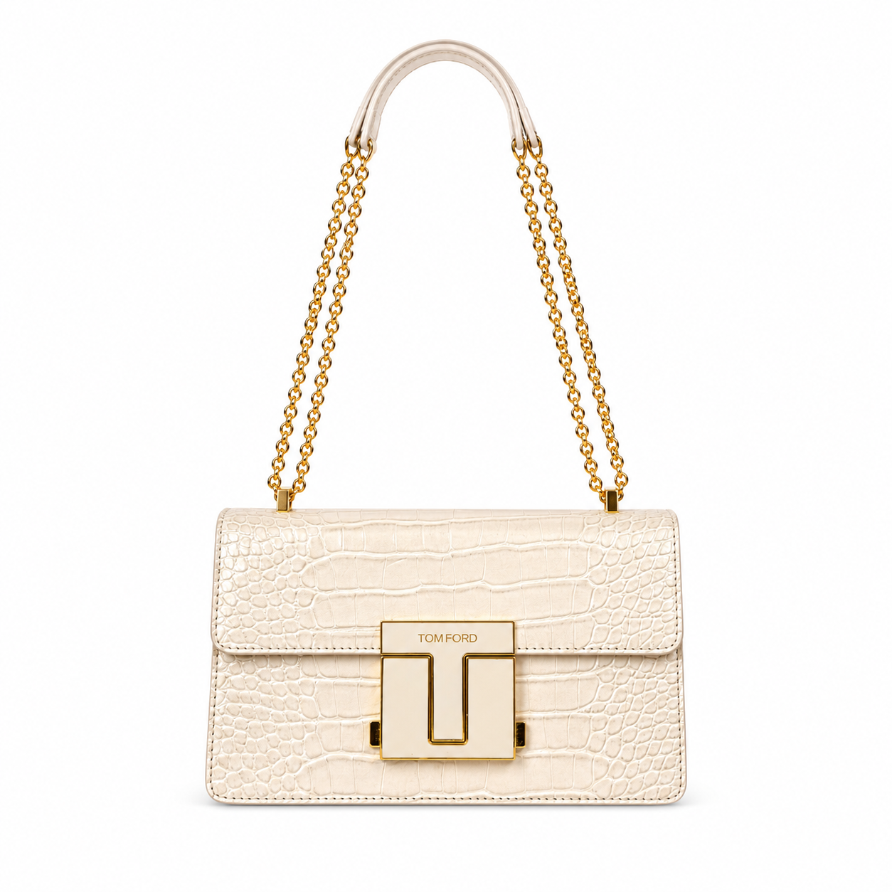 TOM FORD T Clasp Chain Bag