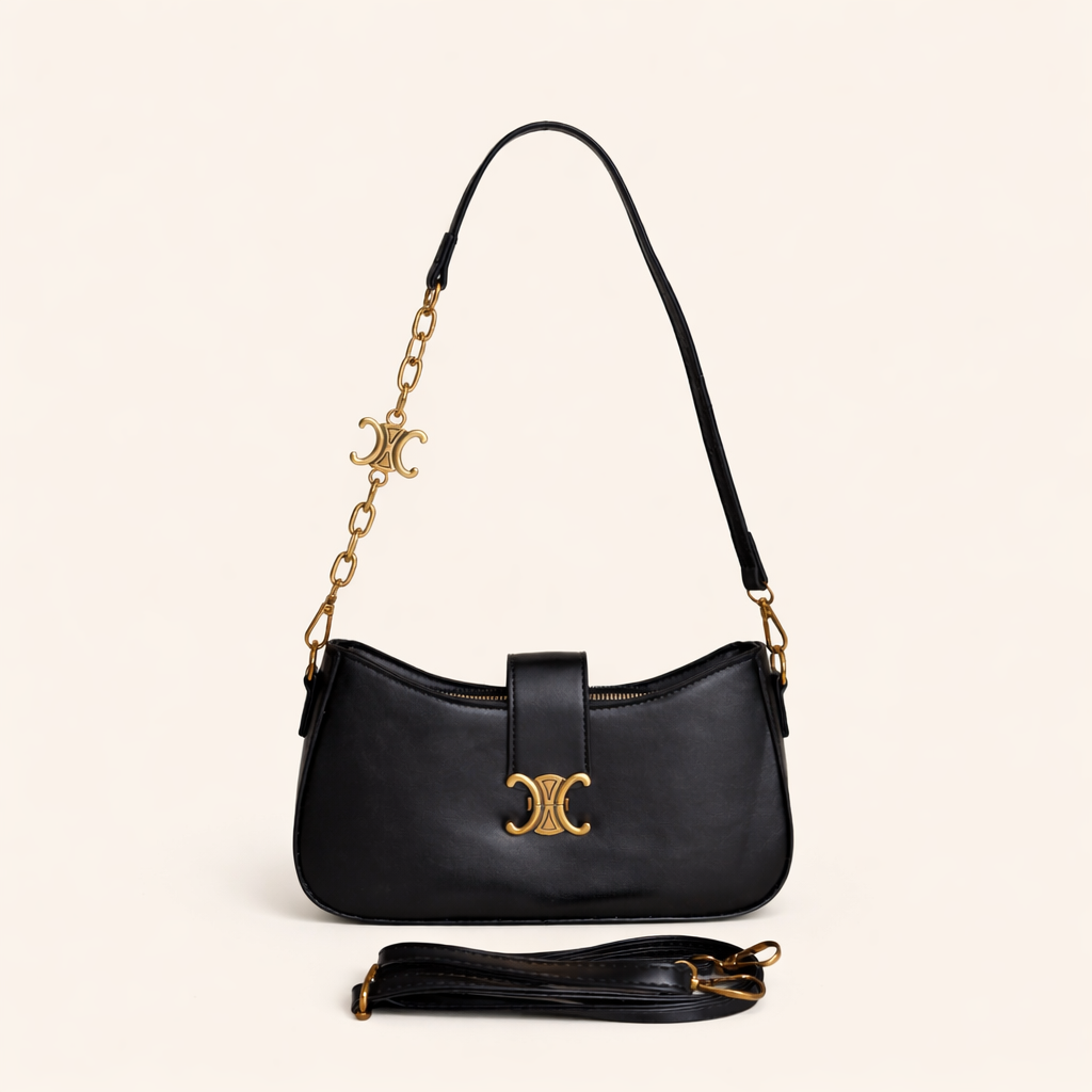 Glamvii Celine Shoulder Bag (Black)