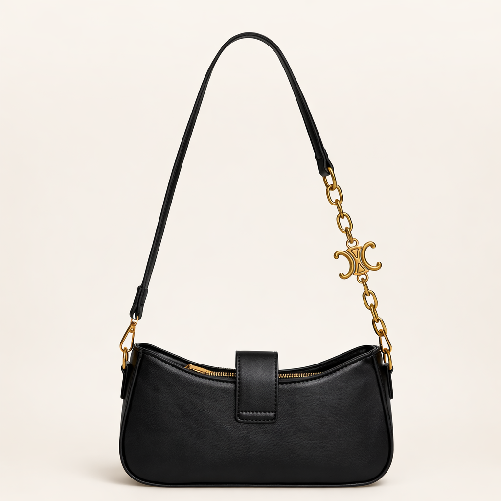 Glamvii Celine Shoulder Bag (Black)