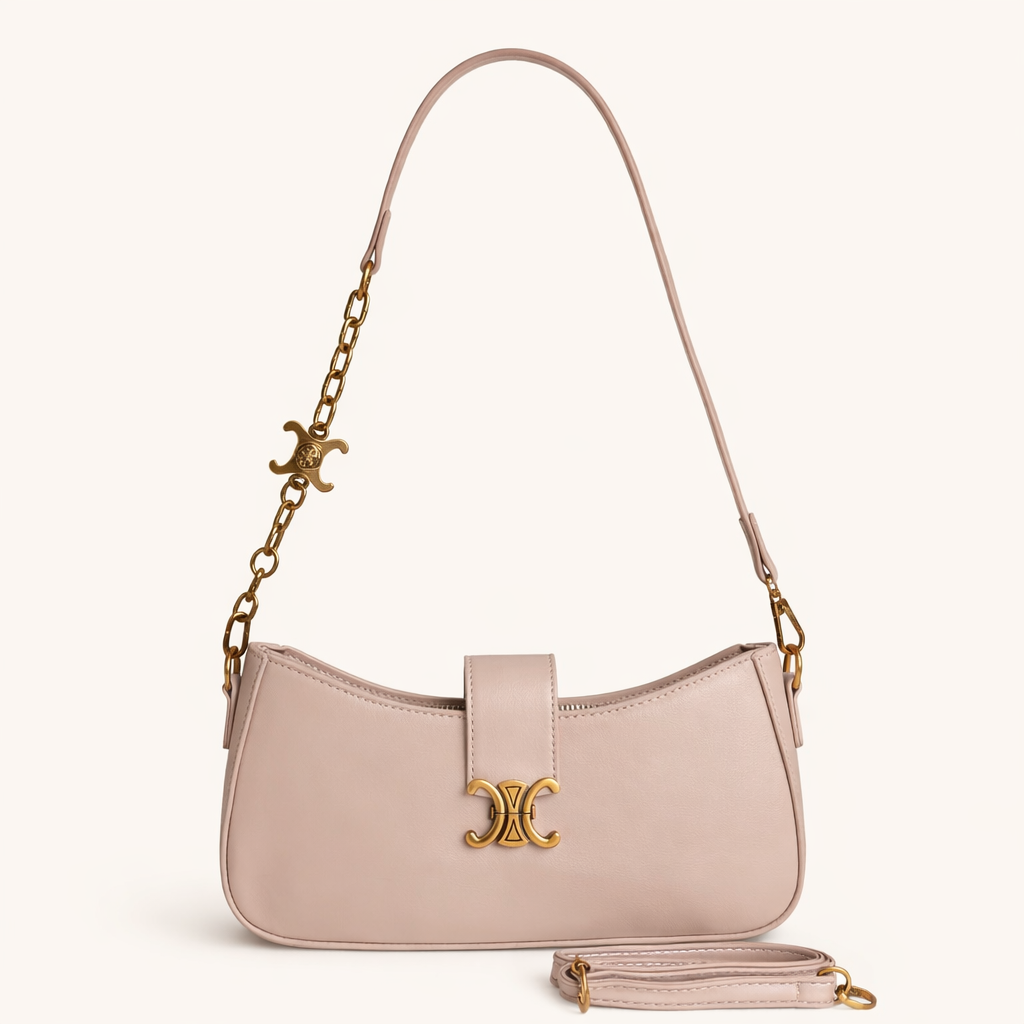Glamvii Celine Shoulder Bag (Nude Beige)