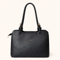 Quilted Knot Handle Shoulder Bag