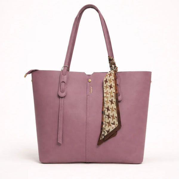 Luxe Tote Bag - Pink