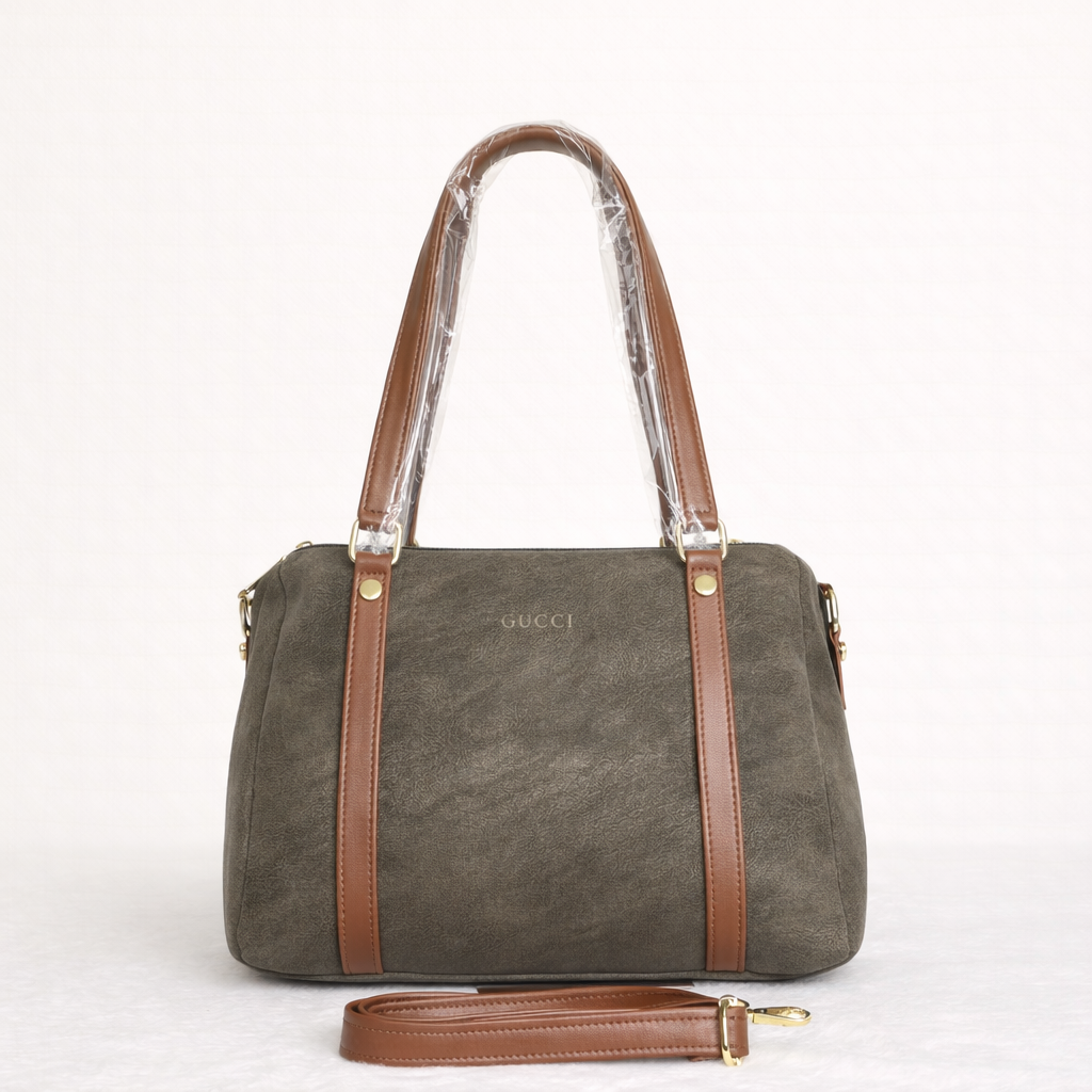 Glamvii Suede Hand Bag