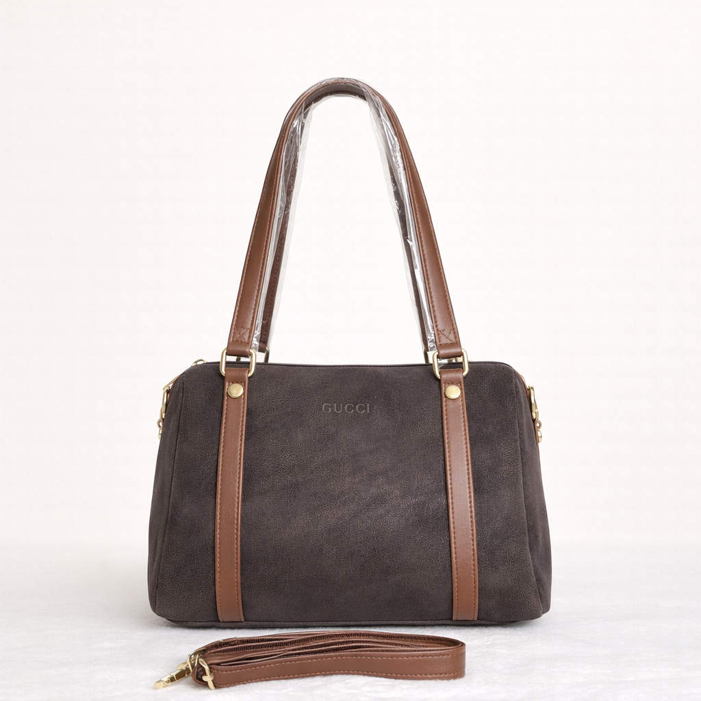 Glamvii Suede Hand Bag