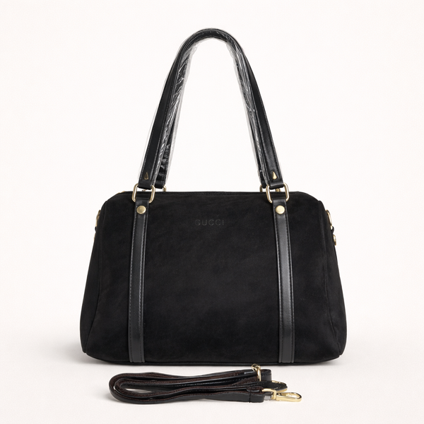 Glamvii Suede Hand Bag