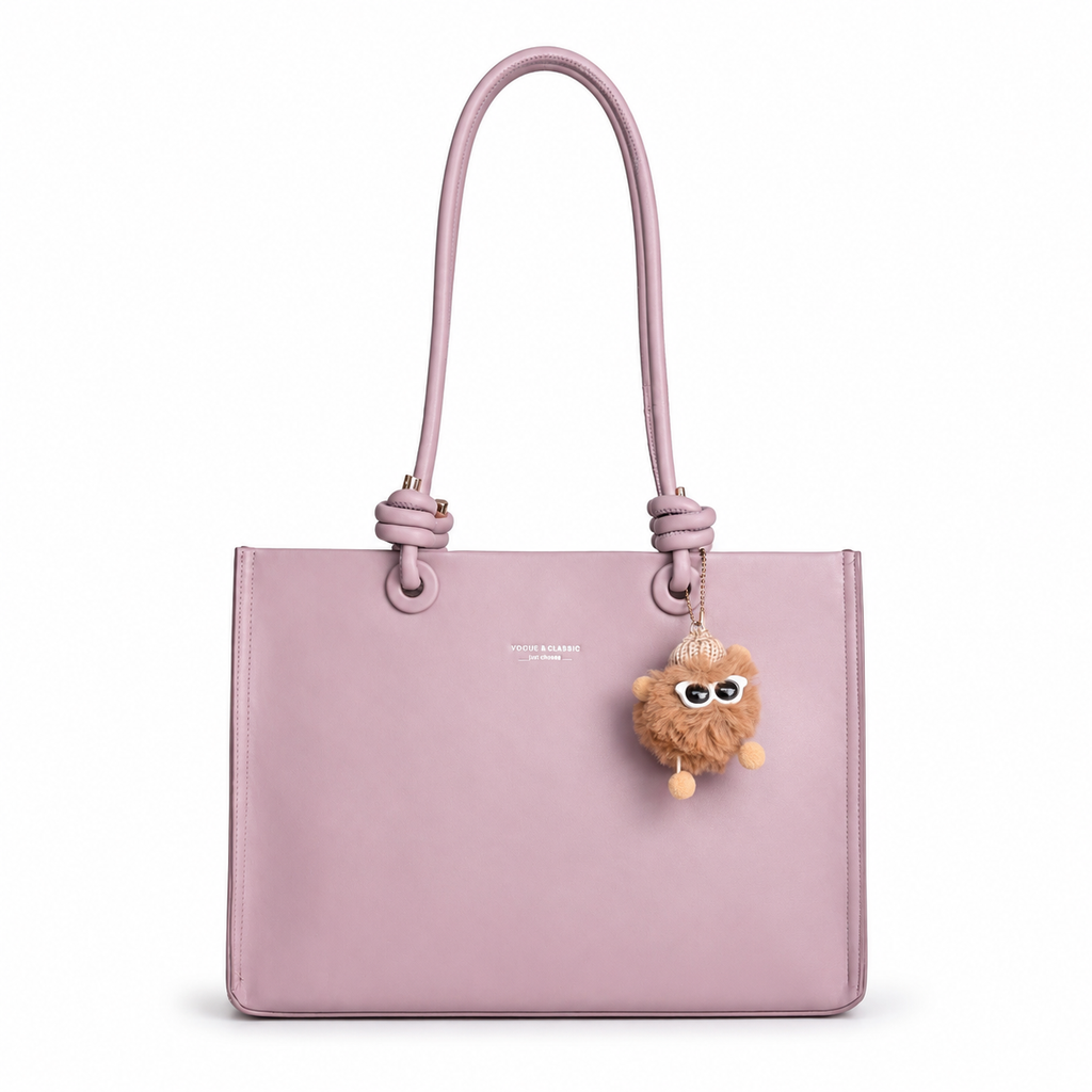 Burgundy Belle Tote Elegant Mauve Pink