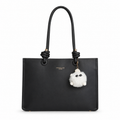 Burgundy Belle Tote Jet Black