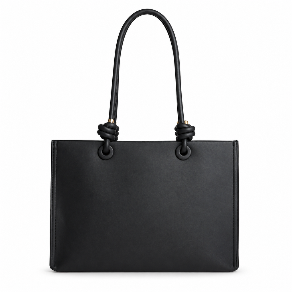 Burgundy Belle Tote Jet Black