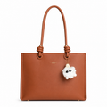 Burgundy Belle Tote Chestnut Brown