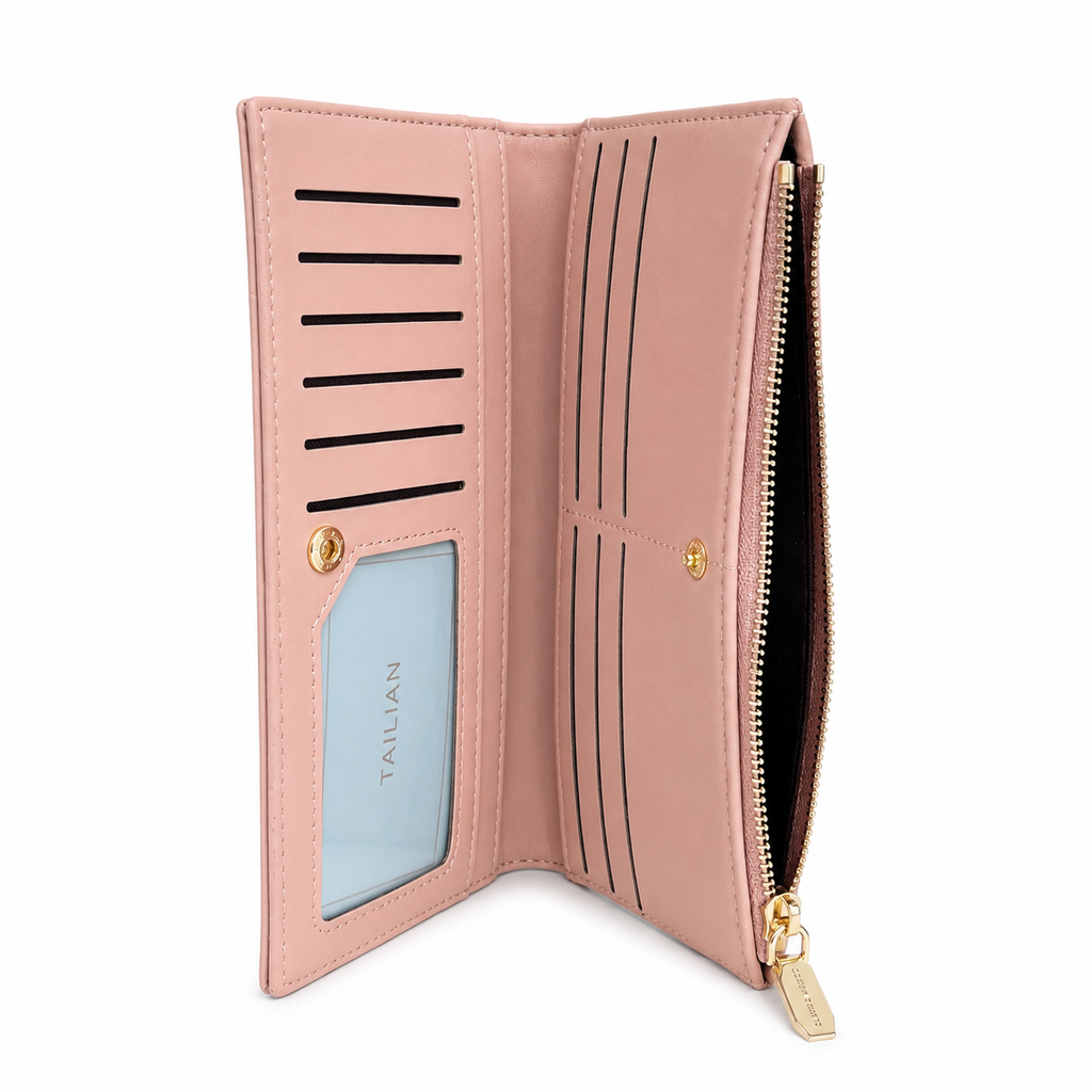 Aveline Pink Luxe Wallet