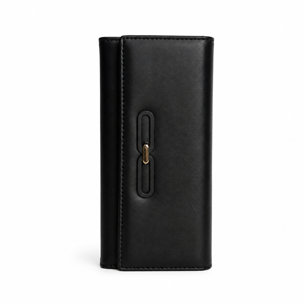 Grace Chain Wallet Black