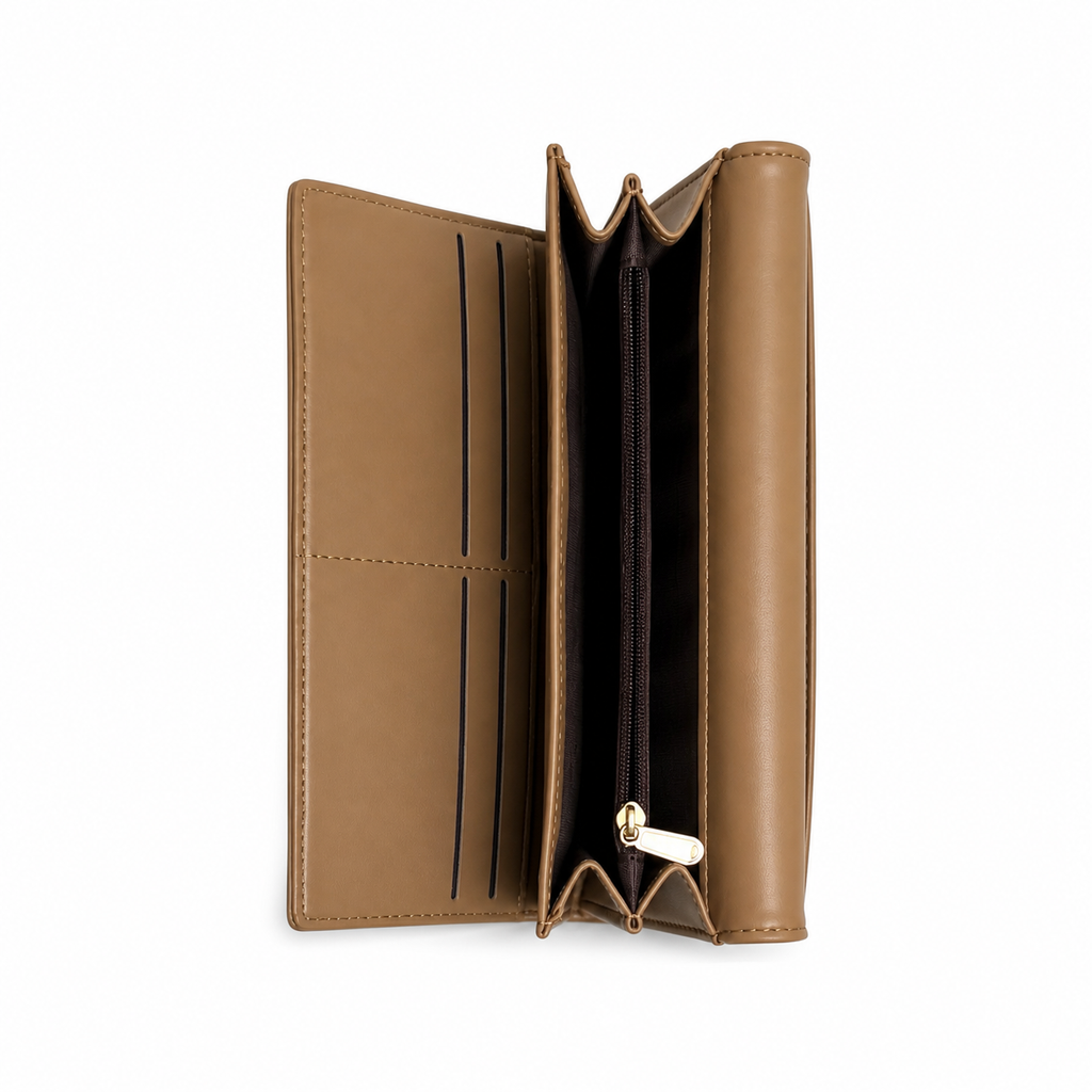 Grace Chain Wallet Brown