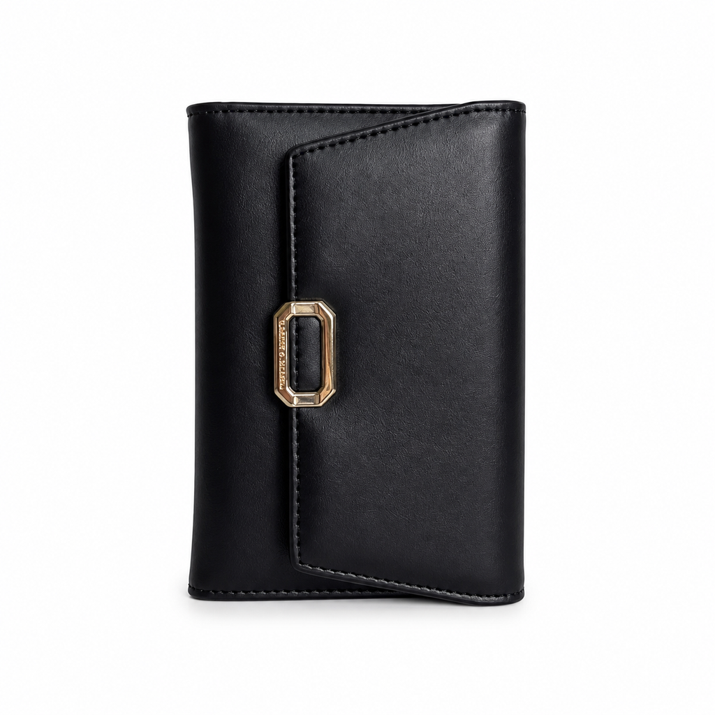 Luxe Elegance Wallet Black
