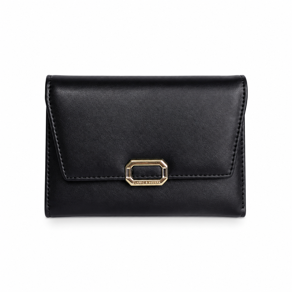 Luxe Elegance Wallet Black