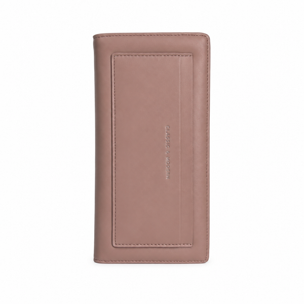 Noir Elite Zip Wallet Pink