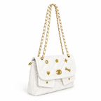 Aurielle Charm Quilted Shoulder Bag