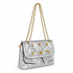 Aurielle Charm Quilted Shoulder Bag