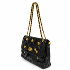Aurielle Charm Quilted Shoulder Bag