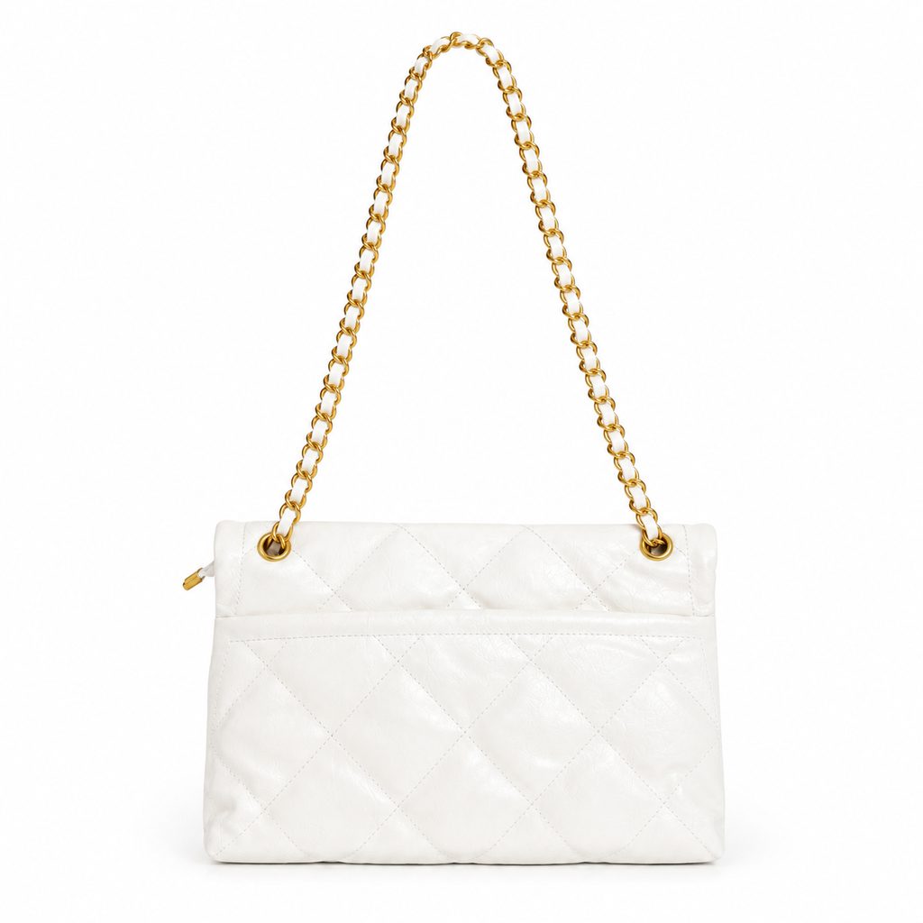 Aurielle Charm Quilted Shoulder Bag