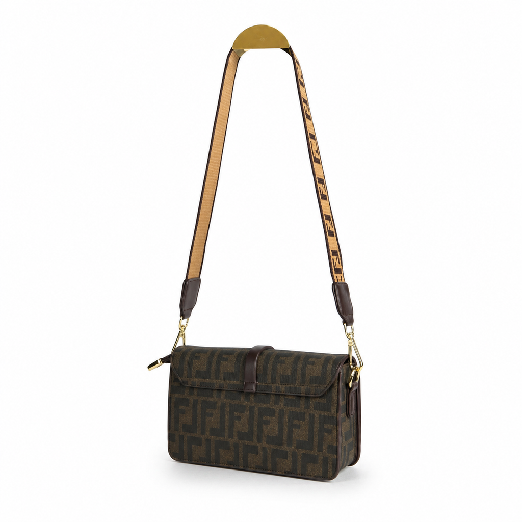 Monogram Chic Sling-Coffe