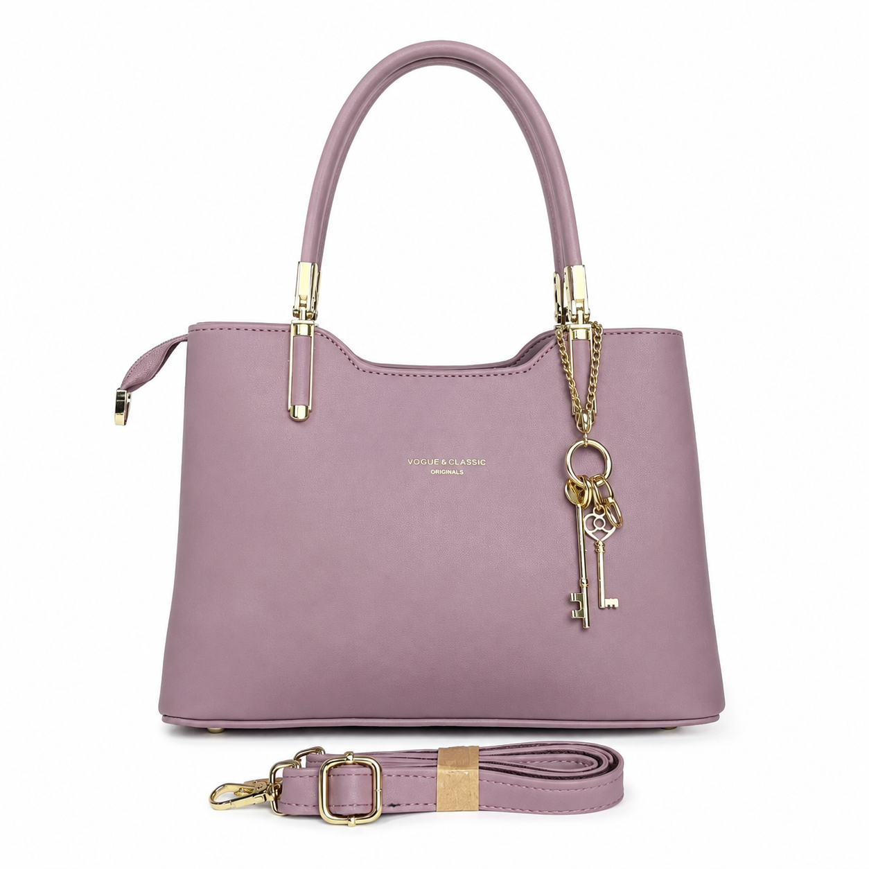 Crimson Elegance Soft Lilac Pink