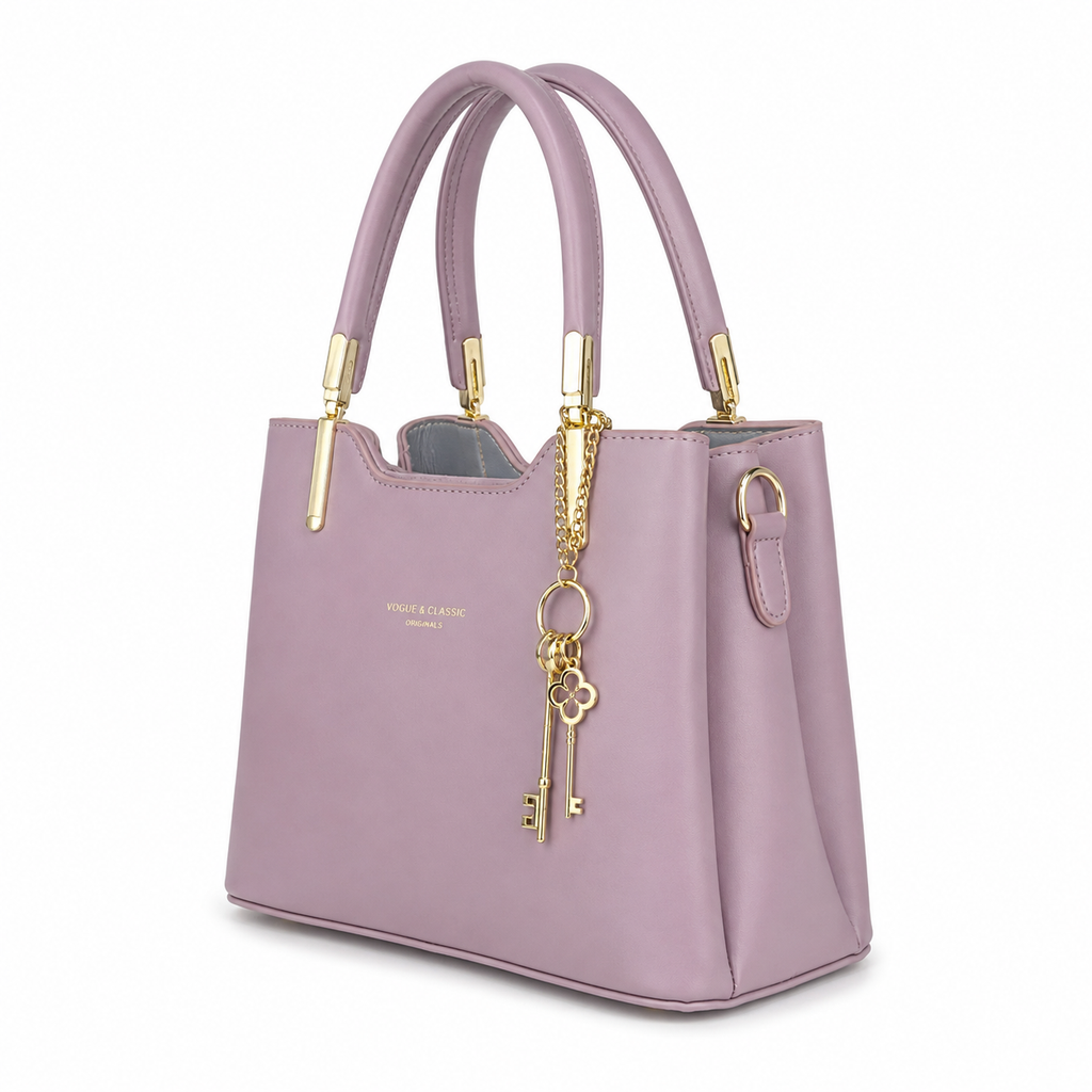 Crimson Elegance Soft Lilac Pink