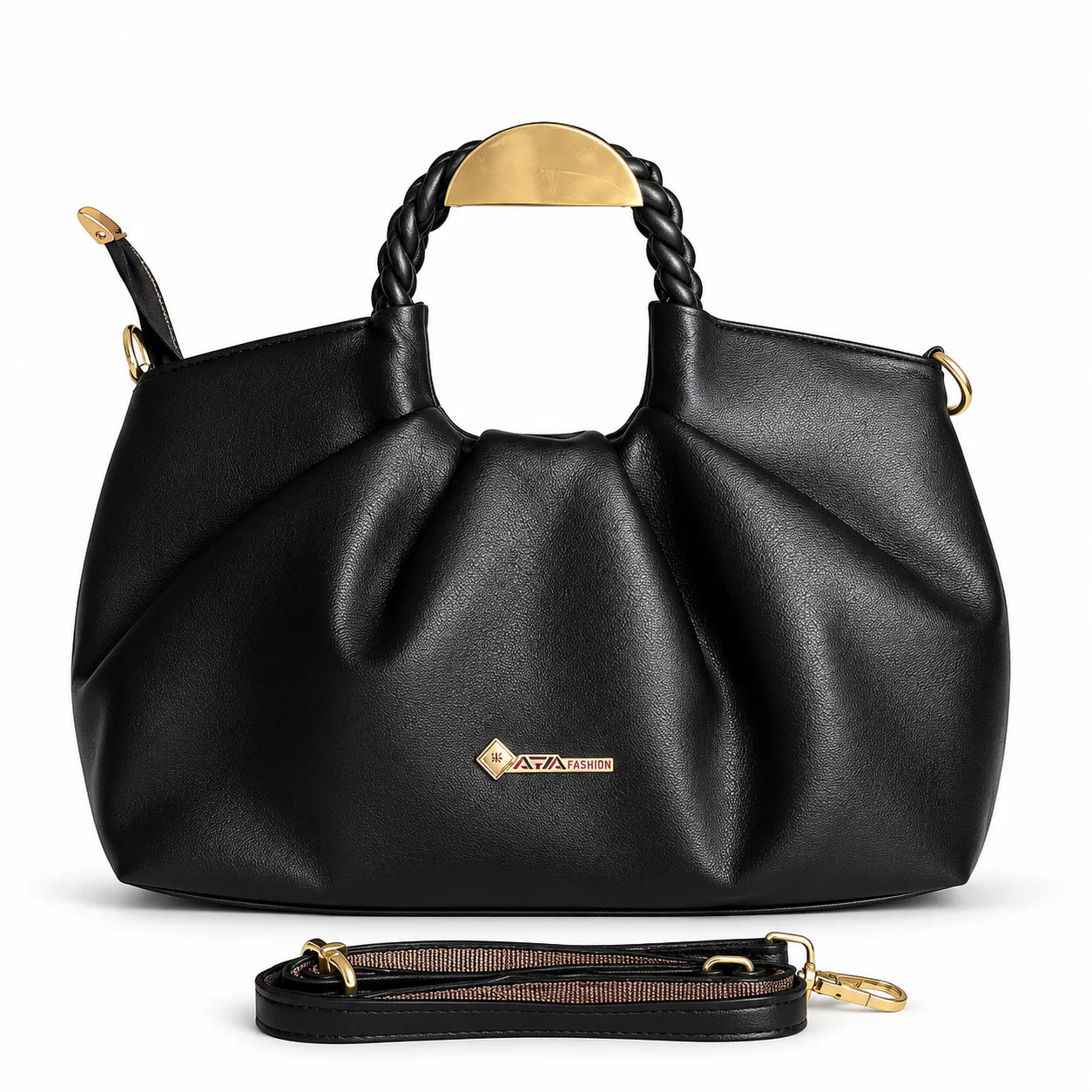 Elegance Braided Handle Bag