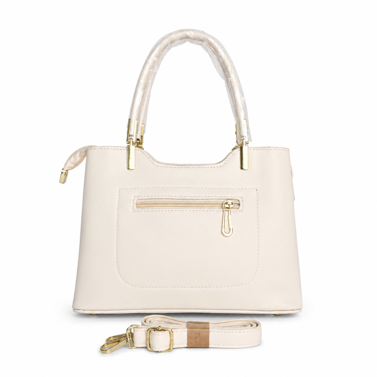 Crimson Elegance Ivory White