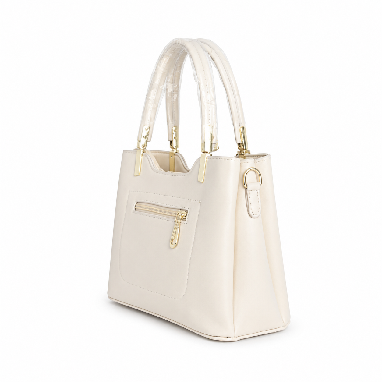 Crimson Elegance Ivory White