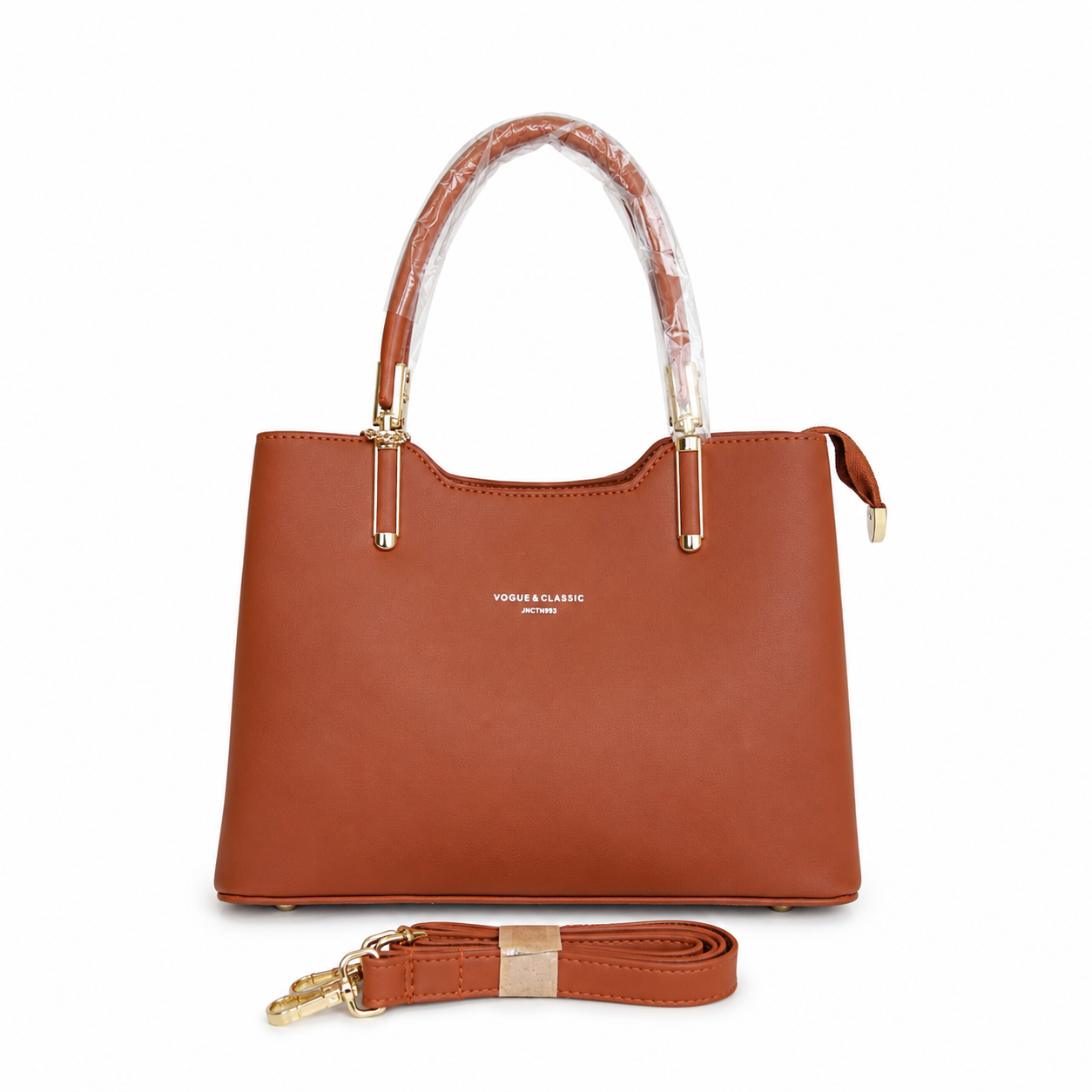 Crimson Elegance Rust Brown