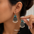 Silver Drop Earrings