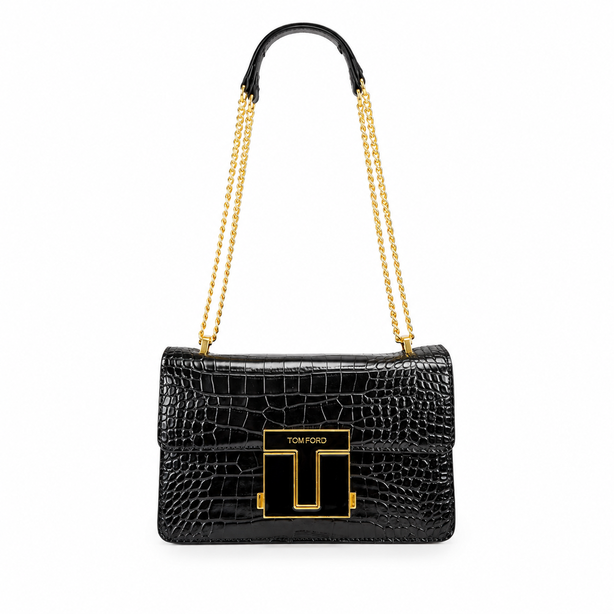 TOM FORD T Clasp Chain Bag