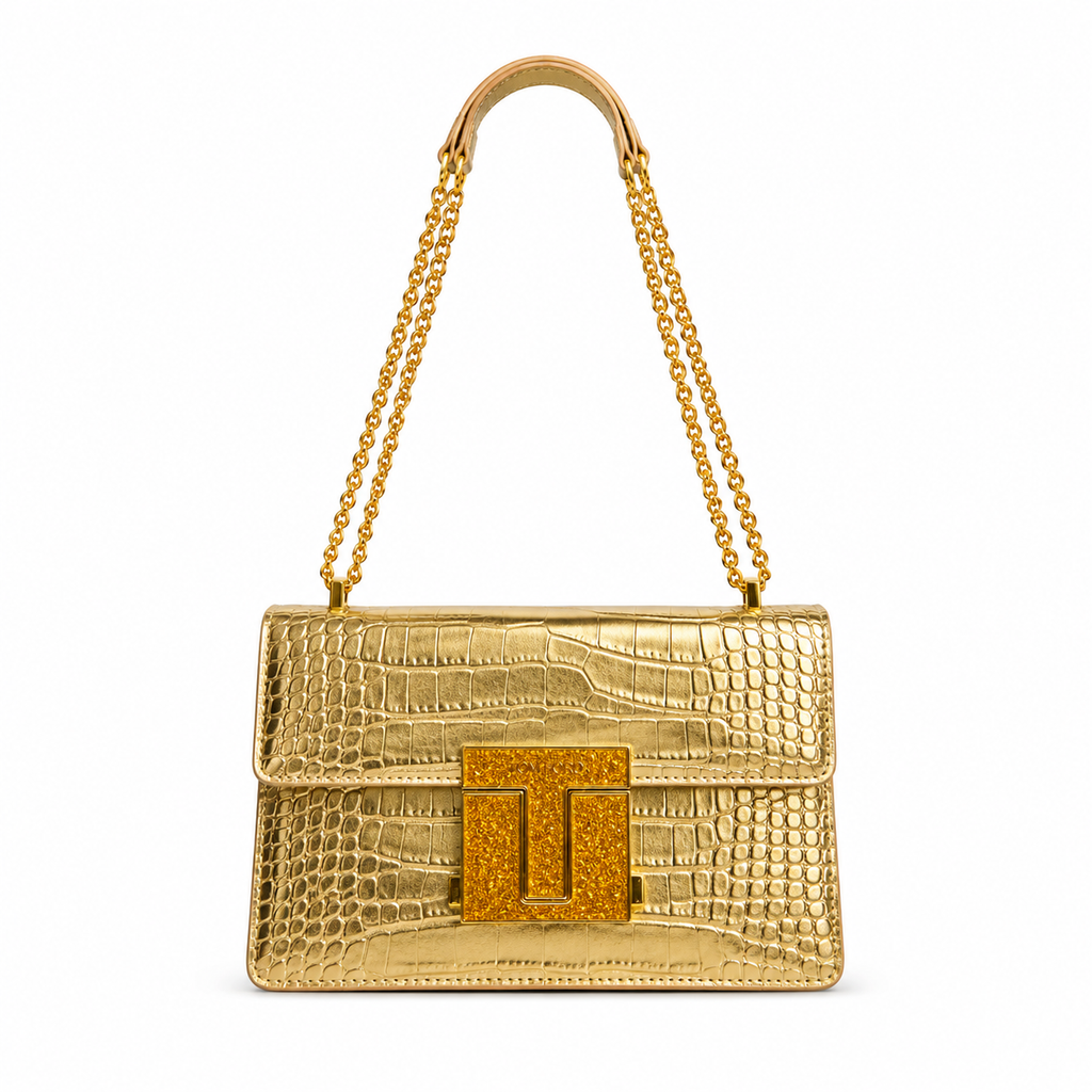 TOM FORD T Clasp Chain Bag