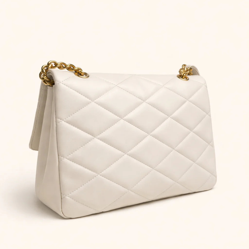 Quilted Luxe Chain Bag