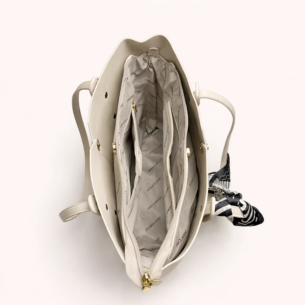 Luxe Tote Bag - Brown