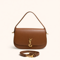 YSL Luxury Shoulder Bag (BROWN)