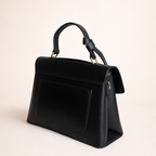 Classic Dual-Tone Structured Satchel