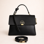 Classic Dual-Tone Structured Satchel