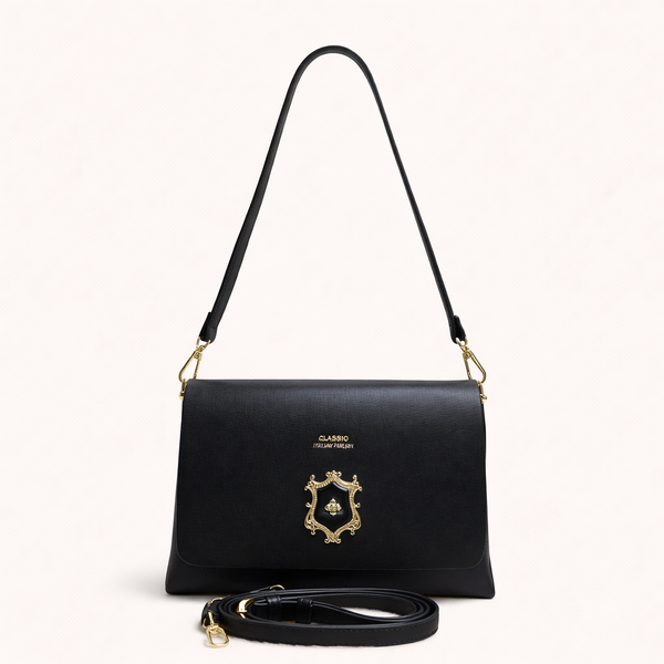Classic Veloura Crest-BLACK