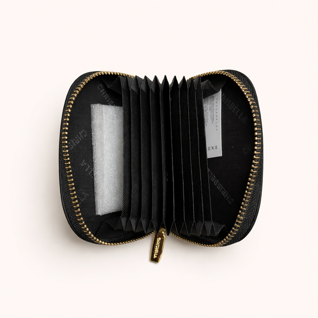 Chrisbella Luxe Chain Shoulder Bag Set (2-in-1) – BLACK