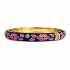 Royal Scarlet Enamel Bangle NAVY