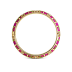 Royal Scarlet Enamel Bangle PURPLE