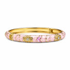 Royal Scarlet Enamel Bangle PINK